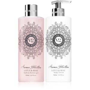 Vivian Gray Aroma Selection Lotus & Rose coffret cadeau 2x500 ml