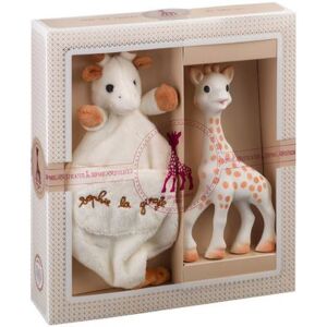 Mon premier coffret Sophie la Girafe + Doudou avec attache-sucette 1 unité - Sophie la Girafe - Publicité