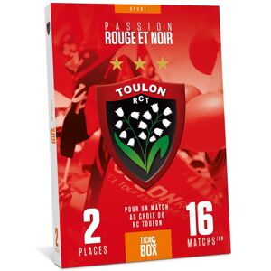 Coffret cadeau Ticknbox RC Toulon - Publicité