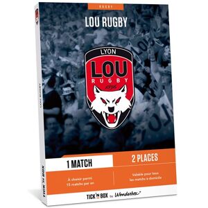 Coffret cadeau Ticknbox Lou Rugby - Publicité