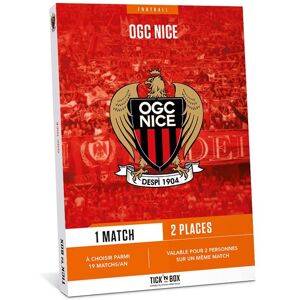 Ticknbox Coffret cadeau Tick’nBox OGC Nice - Publicité