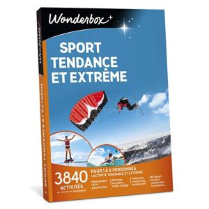 Coffret cadeau Wonderbox13816 Tendance et extrême - Publicité