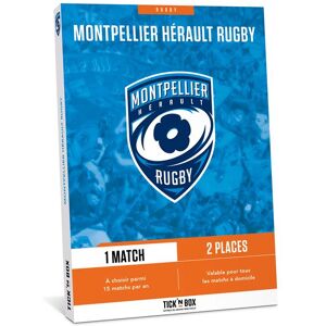 Coffret cadeau Ticknbox Montpellier Herault Rugby - Publicité