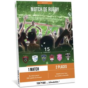 Coffret cadeau Ticknbox Rugby - Publicité