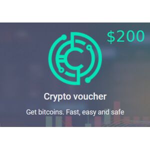 Kinguin Crypto Bitcoin (BTC) $200 Gift Card