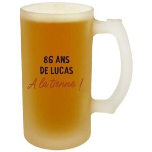 Cadeaux.com Verre à bière personnalisable homme 86 ans