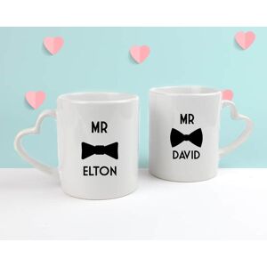 Cadeaux.com Duo de mugs personnalisés prénoms couple - Mr & Mr