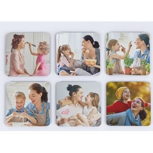 Cadeaux.com Lots de Sous-Verres Personnalisables - Photo