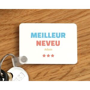 Cadeaux.com Porte-clef a personnaliser - Meilleur Neveu