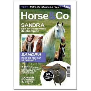 Cadeaux.com Poster photo personnalise - Fausse Une de Magazine Cheval