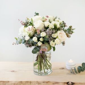 Vert Coton - Interflora - Livraison bouquet de roses blanches