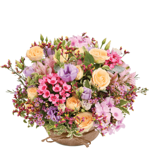 Interflora Composition Fleurs Zeste Tendre - Idée Cadeau Anniversaire