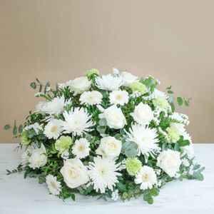Interflora Bel hommage blanc - Livraison de fleurs deuil - Interflora