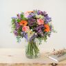 Interflora Bouquet de fleurs Rhapsodie : rose, germinis et fleurs variées multicolores