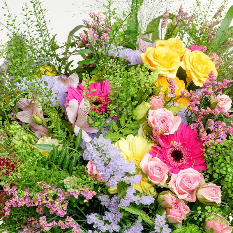 Bouquet du fleuriste Multicolore - Livraison de fleurs- Interflora