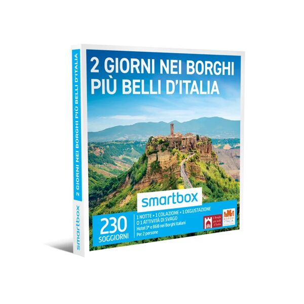 smartbox 2 giorni nei borghi piÃ¹ belli d'italia