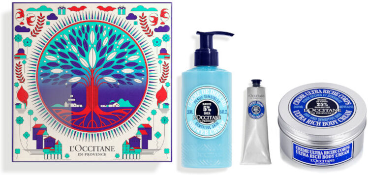 L'Occitane en Provence Karité Cofanetto 250 ML Crema Doccia + 200 ML Crema Corpo + 30 ML Crema Mani