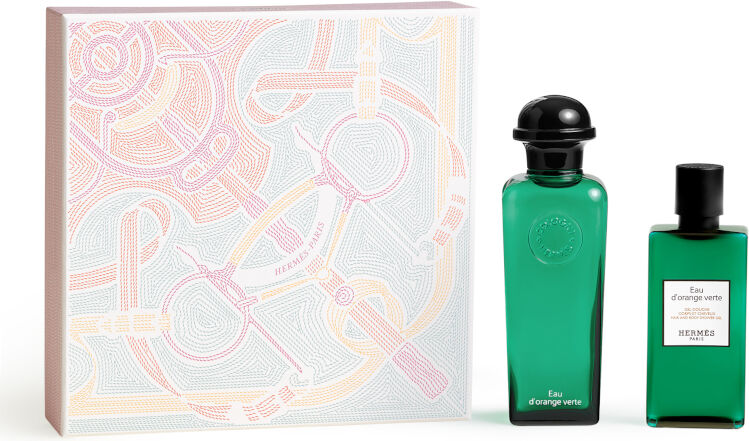 HERMÈS Eau d'orange verte Cofanetto 100 ML Eau de Cologne + 80 ML Shower Gel