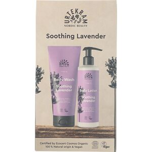 Urtekram Gaveæske Soothing Lavender Body Lotion & Body Wash - 1 Gavesett