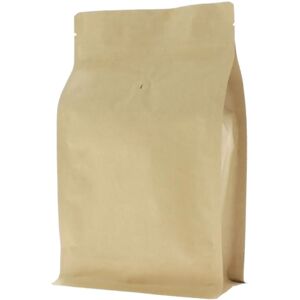 Kaffebox 250g Flat Bottom Coffee Pouch with Zip Seal