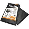 BRADAS Set med 5 produkter. Anti-weed non-woven 50g/m² svart, 1,6m x 5m