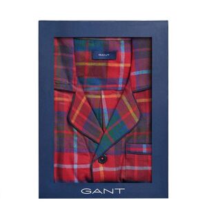 GANT Flannel Pajama Set Gift Box, RUBY RED, L