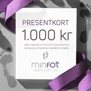 Minfot Digitalt presentkort 1000kr