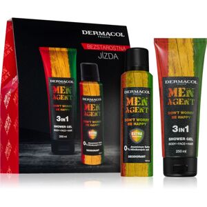 Dermacol Men Agent Don´t Worry Be Happy gift set (for the body) M