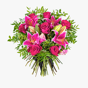 Haute Florist Rose & Oriental Lily