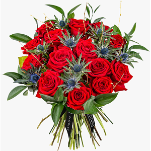 Haute Florist Grandeur Valentine's Flowers - Valentine's Flowers - Valentine's Flower Delivery - Valentine's Bouquets - Luxury Red Roses - Valentine's Flowers - Valentine's Day Flowers - Valentine's Roses - Valentine's Flower Delivery - Red Roses Delivery