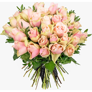 Haute Florist Belle Roses - Roses Bouquet - Luxury Flowers - Flower Delivery - Send Flowers - Flowers By Post