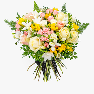 Haute Florist Luxury Rose & Freesia - Luxury Flowers - Luxury Flower Delivery - Flower Delivery - Next Day Flower Delivery