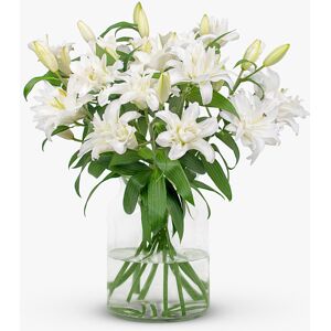 Haute Florist White Double-Lillies