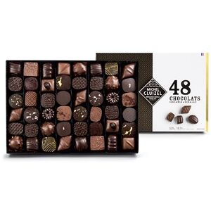 Cluizel, Milk & dark luxury chocolate gift box - Large 525g