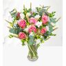 Prestige Flowers Freesia Fields Flower - Flower Delivery - Next Day Flower Delivery - Send Flowers by Post - Next Day Flowers - Rose and Freesia and Eucalyptus Bouquet