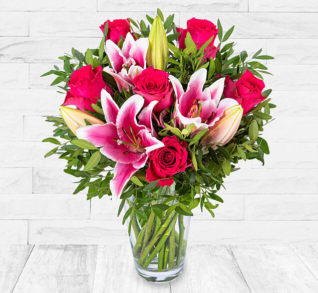 123 Flowers Roses and Lilies – Flower Delivery - Next Day Flowers - Next Day Flower Delivery - Flowers by Post - Flower Delivery UK