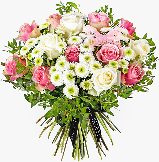 Haute Florist Pink Rose Meadow