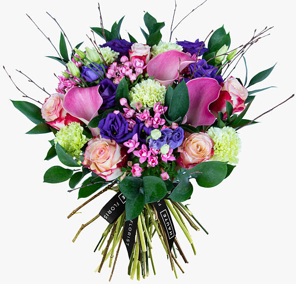 Haute Florist Country Wild Garden -  Luxury Flowers - Luxury Flower Delivery - Luxury Bouquet - Luxury Flowers UK