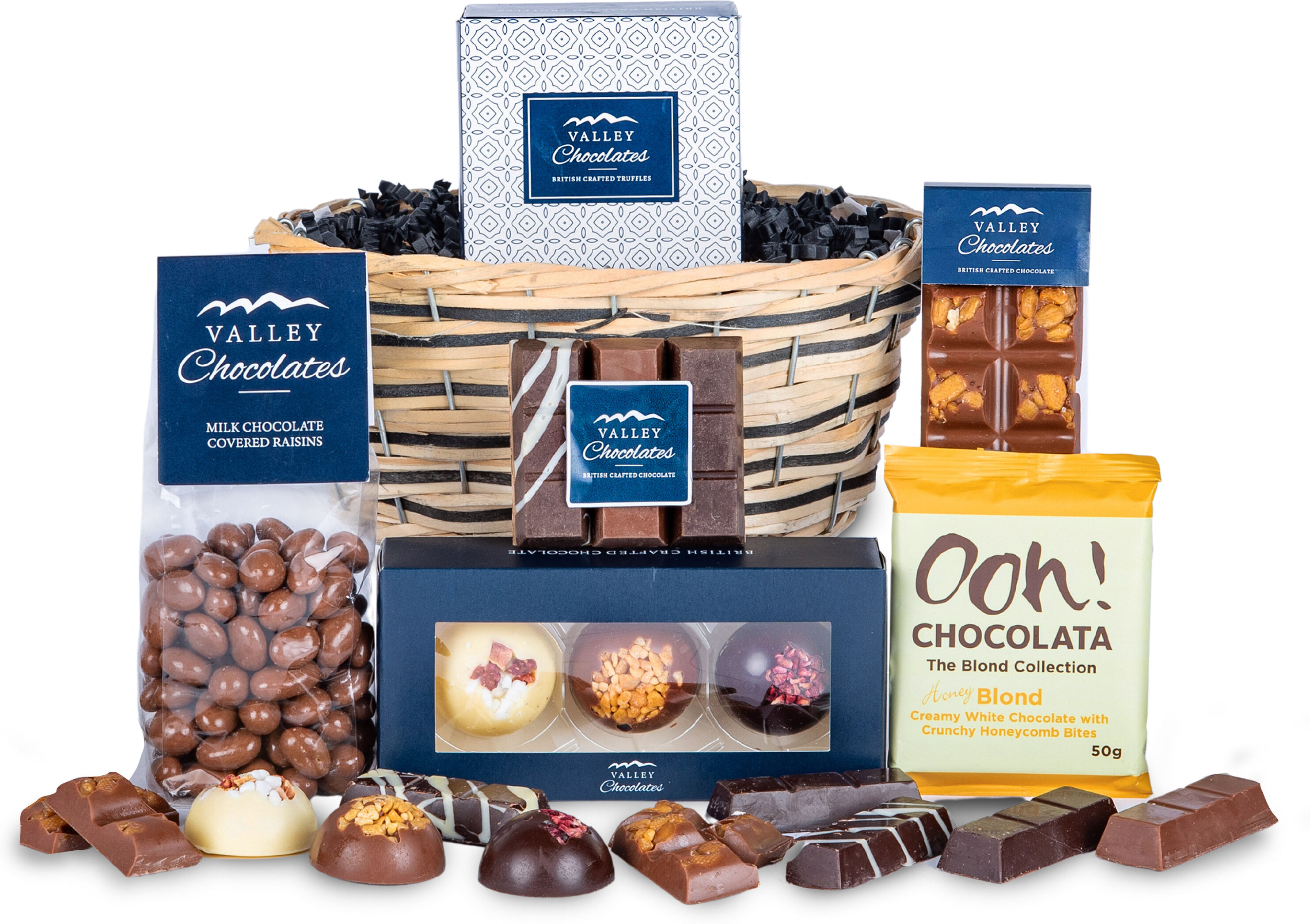 Chocoholic Gift - Chocolate Gifts - Chocolate Gift Delivery - Chocolate Hampers UK - Chocolate Gift Baskets - Send Chocolate Gifts