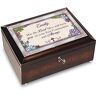 The Bradford Exchange Blessed First Communion Personalized Brown Music Box