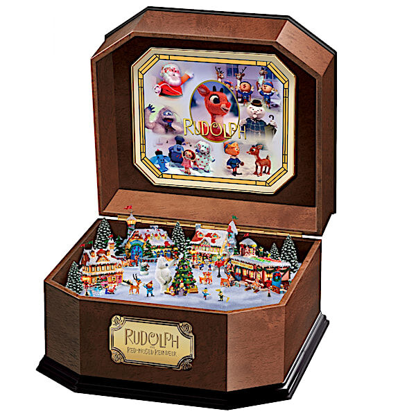 The Bradford Exchange Music Box: Rudolph The Red-Nosed Reindeer Music Box