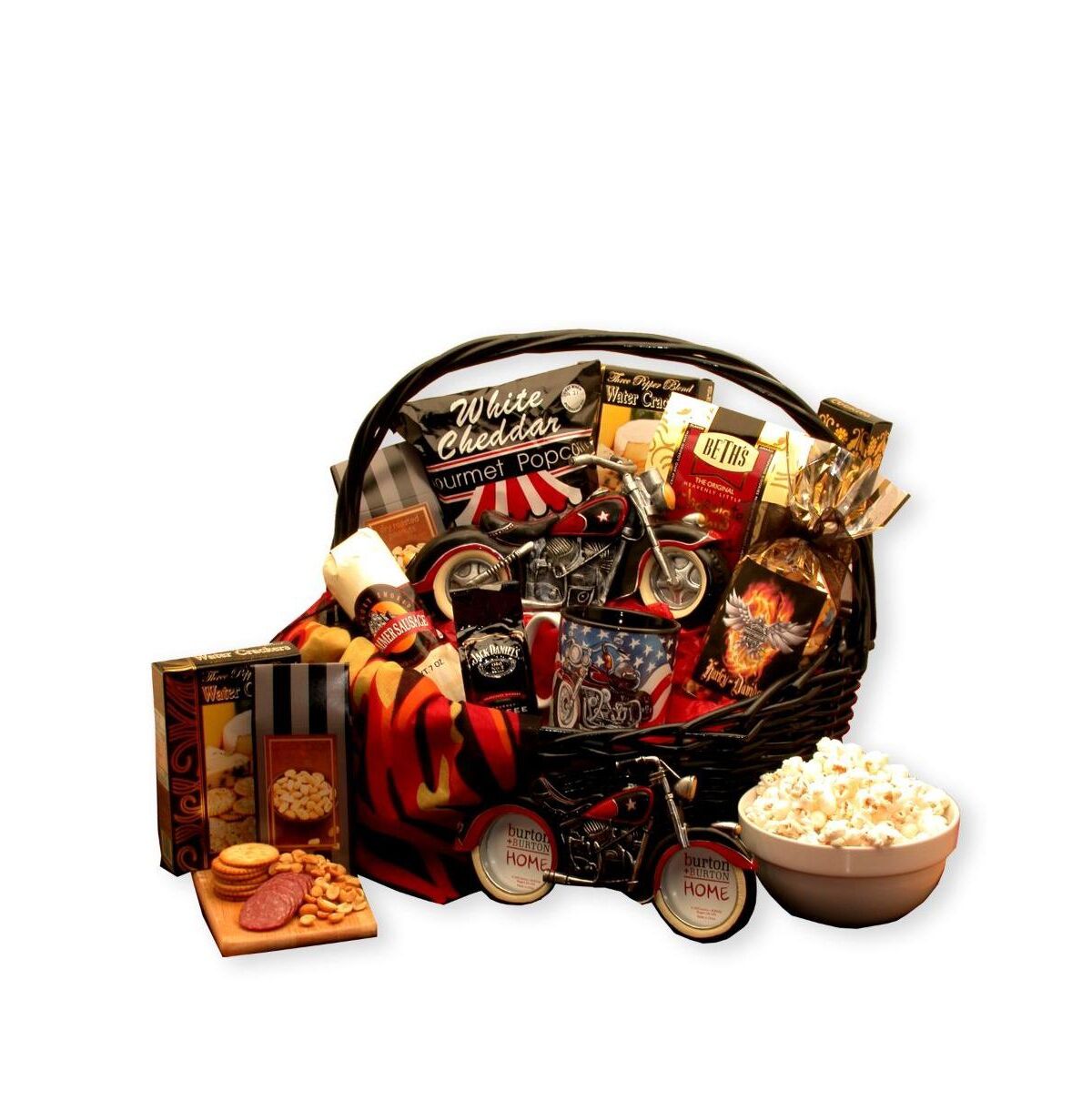 Gbds He's A Motorcycle Man Gift Basket- gift for a man