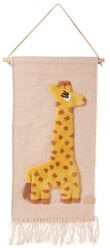 OYOY Living Design Giraffe Wanddekoration 70 x 32 cm Altrosa