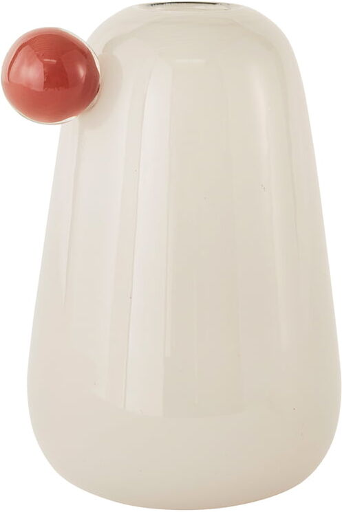 OYOY - Inka Vase Small, H 20 cm, off-white