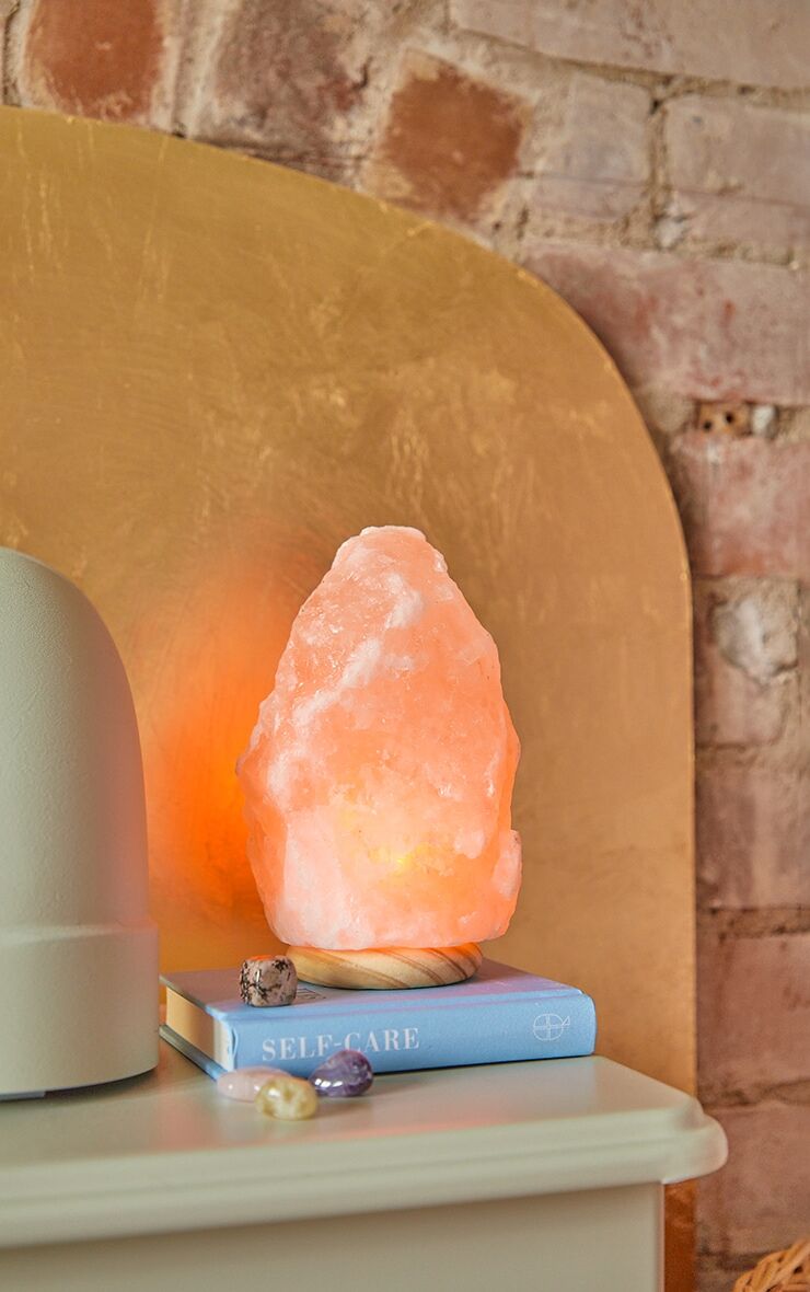PrettyLittleThing Himalayan Salt Lamp  - Pink - Size: One Size