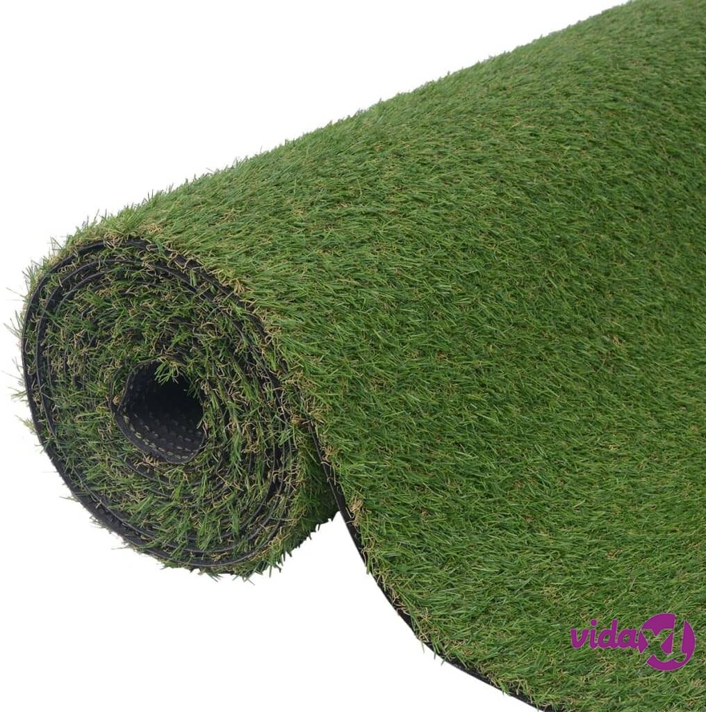 vidaXL Artificial Grass 1.5x5 m/20-25 mm Green