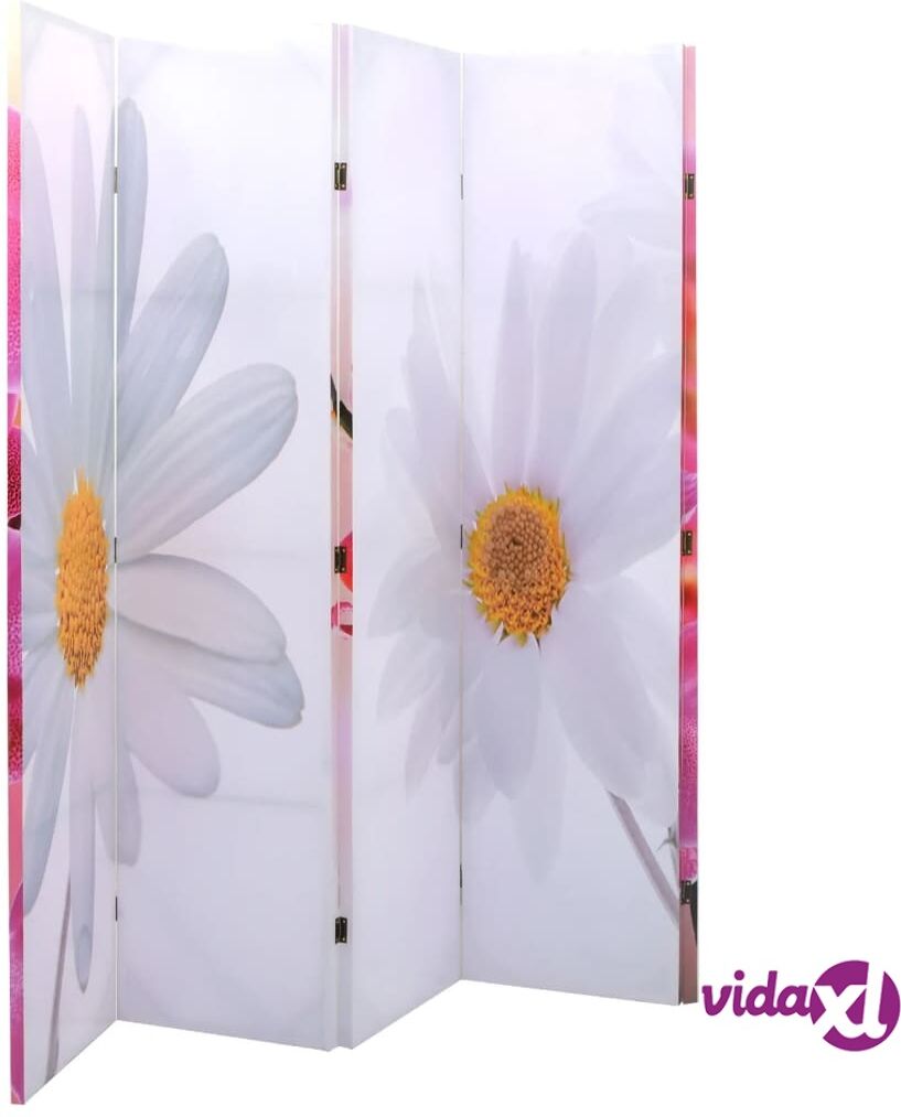 vidaXL Folding Room Divider Pint 200 x 170 Flower