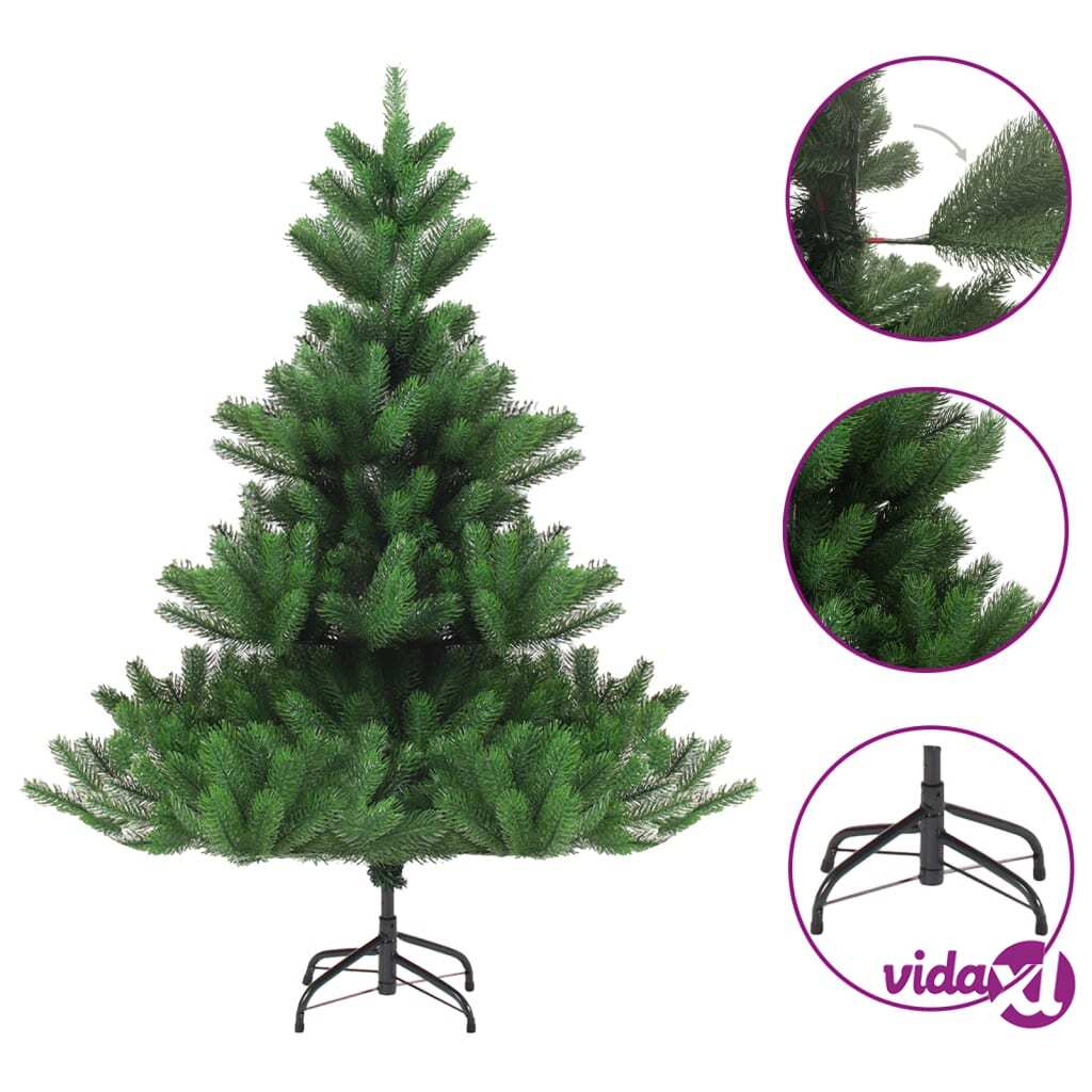 vidaXL Nordmann Fir Artificial Christmas Tree Green 180 cm