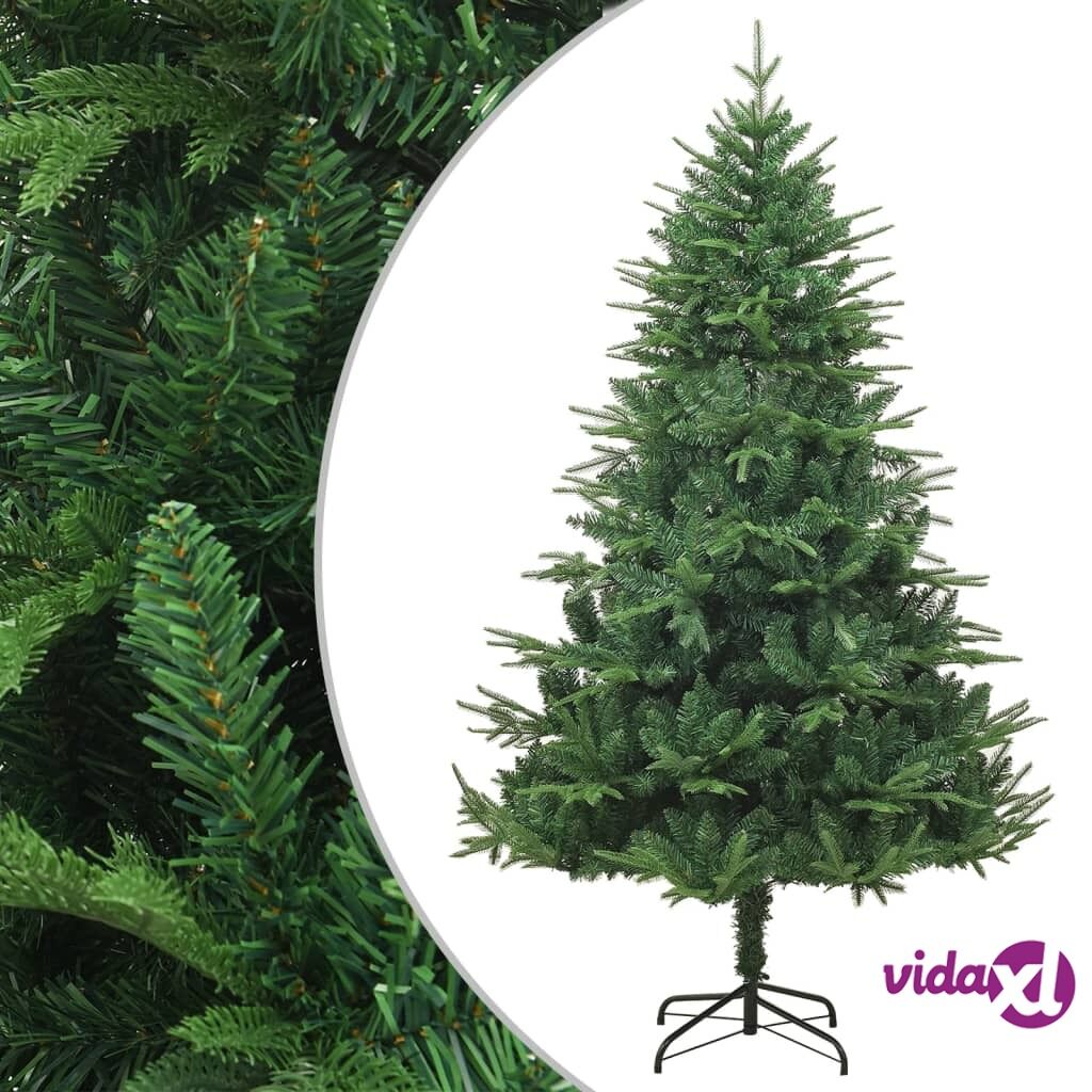 vidaXL Artificial Christmas Tree Green 210 cm PVC&PE