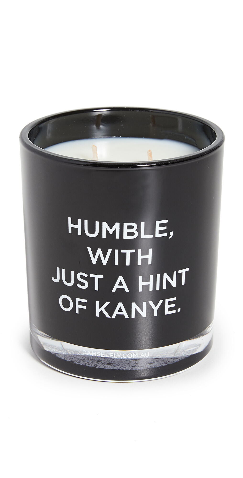 Damselfly Humble, With Just A Hint Of Kanye Candle Black One Size    size: